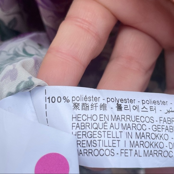 Zara Floral Long Sleeve Dress - Picture 11 of 13